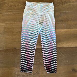 Athleta Multicolor Cropped Leggings Sz XS